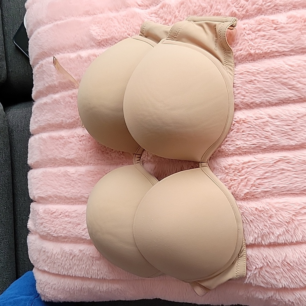 Calvin Klein Perfectly Fit Strapless Bra Pack Of 2 Size 34C